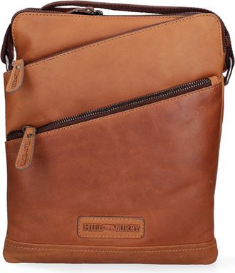 Hill Burry schoudertas Heren COGNAC