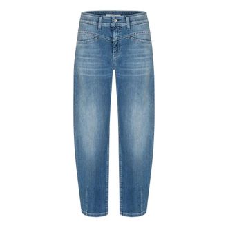 Cambio Stylish Elin Jeans for Women - female - Cambio - Loose Fit Jeans - Blue - L - Jeans
