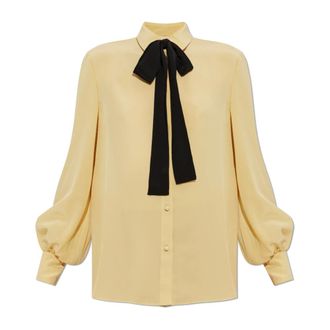 Valentino Garavani Mujer, Blusas y Camisas, Amarillo, Talla: 2XS