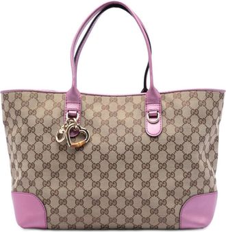 Gucci Pre-owned Gucci GG Canvas Heart Bit Tote Ladies AZMJ53EK4HVVDR57