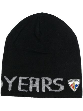 Rossignol x JCC Sassy beanie - women - Wool/Viscose/Polyamide/Polyester/Metallic Fibre/Cashmere - One Size - Black