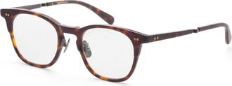 Garrett Leight Mens 47 mm Brown Opticals