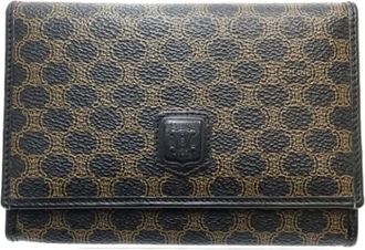 Celine Pre-owned Wallets, female, Black, Size: ONE SIZE Pre-owned Leather celine-bags