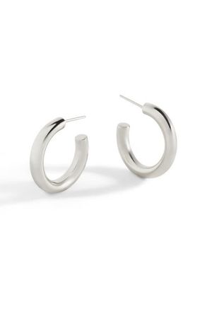 Mint & Lily Bold Hoop Earrings in 925 Sterling Silver at Nordstrom