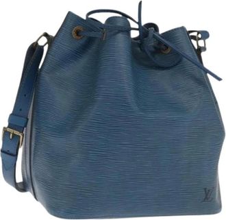 Louis Vuitton Pre-owned Bucket Bags, female, Blue, Size: ONE SIZE Pre-owned Bucket Bag
