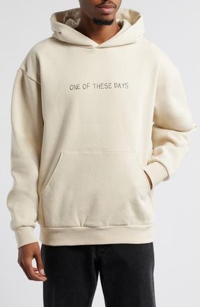 One Of These Days Parade Graphic Hoodie in Bone at Nordstrom, Size Small