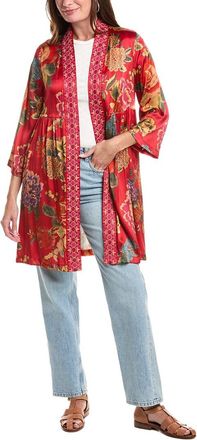 Johnny Was Silk-Blend Kimono
