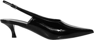 Givenchy Show Slingback Pump - Dames - Pumps - Zwart - 38 EU - Leer - Schoenen
