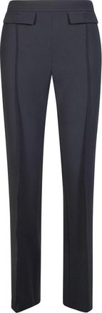 Elisabetta Franchi Straight Broeken - Dames - Straight fit broeken - Zwart - M - Broeken