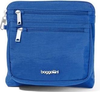 Baggallini Securtex Anti-Theft Crossbody Bag in Lapis at Nordstrom