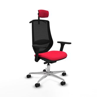 Piqueras y Crespo Piqueras Y Crespo Silla Mardos Roja C&oacute;moda De Oficina