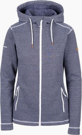 Trespass Womens Trespass Womens/Ladies Rootless Stripe Marl AT200 Fleece Jacket - Navy - Size: 18/16