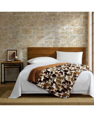 Eddie Bauer Animal Plaids Throw