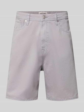 Jack & Jones Bermudas im 5-Pocket-Design Modell TONY ORIGINAL in Rauchblau, Gr&ouml;&szlig;e XXL