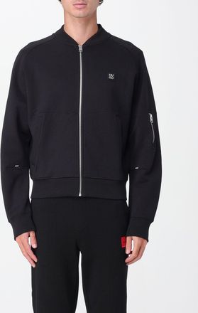 HUGO BOSS Felpa Hugo in misto cotone