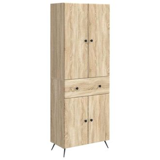 vidaXL 2 Uds. Roble Sonoma Vidaxl