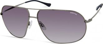 Kenneth Cole Mens KC2984 67 6709B Sunglasses - Grey - One Size