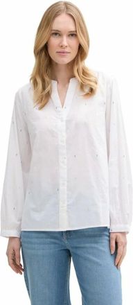 Tom Tailor Dames, Blouses & Shirts, Wit, Maat: L