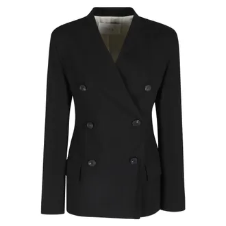 Tela Blazers, female, Black, Size: S Cles Jacket