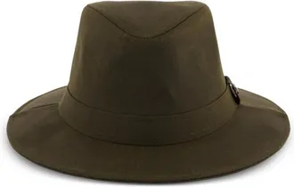 Barbour Logo-plaque Fedora Hat