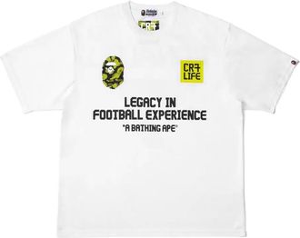 A Bathing Ape x CR7Life Ronaldo 7 T-shirt - Wit