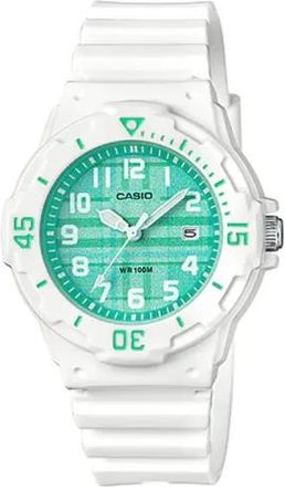 Casio ue Resin Band Waterproof Green Peppermint Green Analog LRW-200H-3C