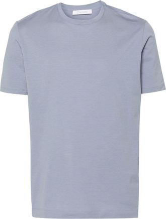 Cruciani cotton-blend T-shirt - men - Cotton/Elastane - 50 - Blue