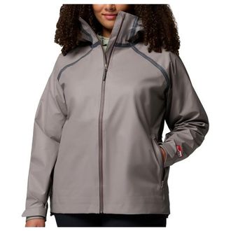 Columbia Reign No Shine Jacket Regenjacke f&uuml;r Damen | grau