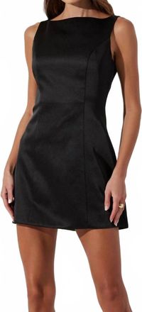 Astr Alisanne Mini Dress In Black