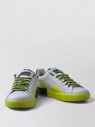 Dolce & Gabbana portofino low top leather sneakers shoes