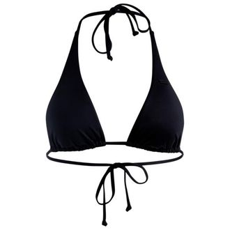 Roxy Beach Classics Elongated Tiki Bikini-Top für Damen | schwarz