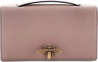 Dior Bee Leather clutch bag - Beige