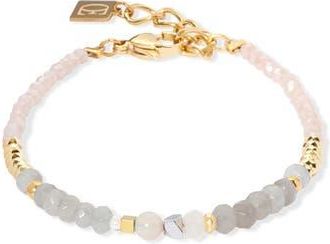 Coeur de Lion Amulet Modern Future Gold Bracelet in Beige at Nordstrom, Size 8