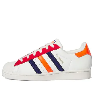 adidas (WMNS) adidas Superstar Off White Better Scarlet Solar Red HQ4403
