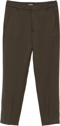 Dondup Pantaloni dritti in lana - Marrone