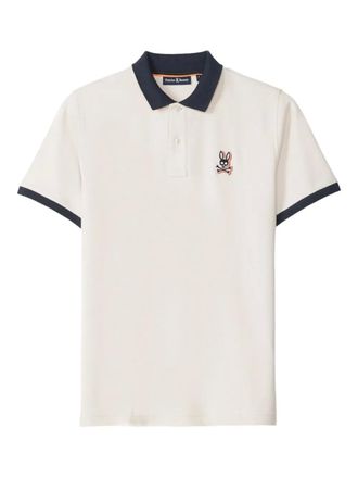 Psycho Bunny Sanderson polo shirt - men - Cotton - XXXL - Neutrals
