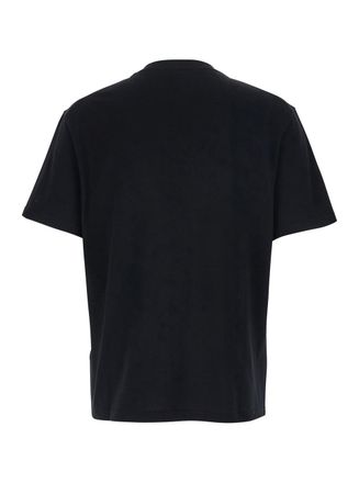 Jil Sander Logo-Embroidered T-Shirt - Black