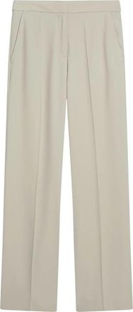 Cinque High-Waisted Wide-Leg Broek - Dames - Wijde Broeken - Beige - S - Broeken