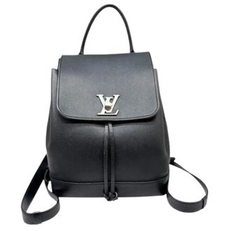 Louis Vuitton Pre-owned Vintage Rugzak - Dames - Vintage Rugzakken - Zwart - ONE Size - Leer - Vintage