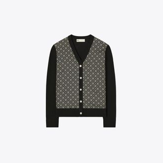 Tory Burch Womens Silk Front Cardigan, size XXS