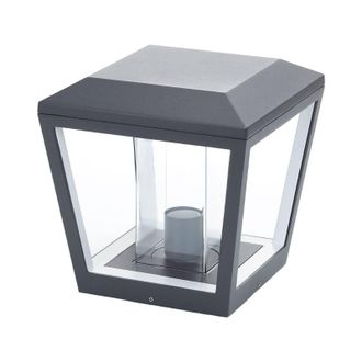 Lucande Lucande - L&aacute;mpara Para Exterior dunia En Negro De Aluminio