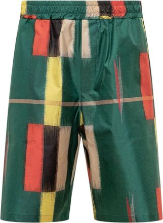Pierre-Louis Mascia Casual Shorts - Heren - Korte Broeken - Groen - S - Korte Broeken
