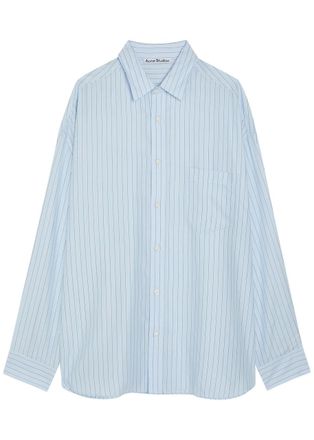 Acne Studios Striped Woven Shirt - Blue - 44 (UK16 / XL)