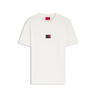 HUGO BOSS Gradient-logo T-shirt in cotton jersey