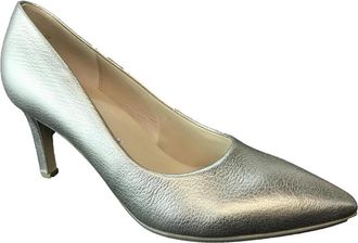 Gabor Stijlvolle pumps voor elke gelegenheid - Dames - Pumps - Grijs - 37 1/2 EU - Leer - Schoenen