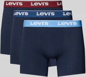 Levi's Trunks aus Baumwoll-Mix im 3er-Pack in Marine, Gr&ouml;&szlig;e XL
