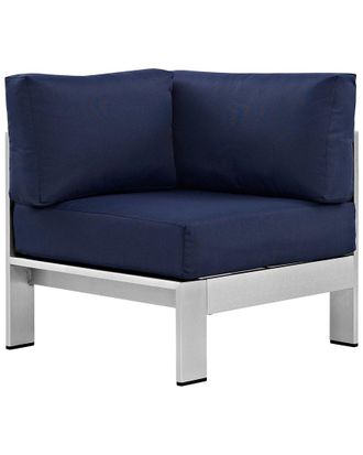 ModWay Outdoor Shore Outdoor Patio Aluminum Corner Sofa