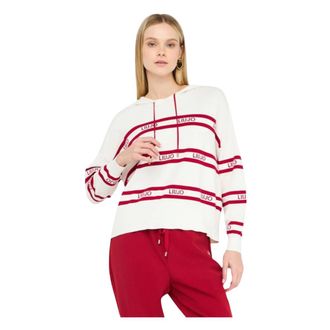 Liu Jo Dames, Sweatshirts & Hoodies, Wit, Maat: XS Viscose