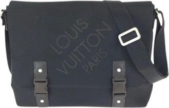 Louis Vuitton Pre-owned Cross Body Bags, female, Black, Size: ONE SIZE Pre-owned Messenger Bag