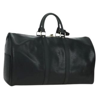 Louis Vuitton Pre-owned Weekend Bags, female, Black, Size: ONE SIZE Pre-owned Boston Bag